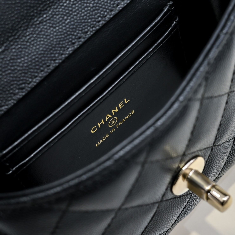 Ch**el top handle bags